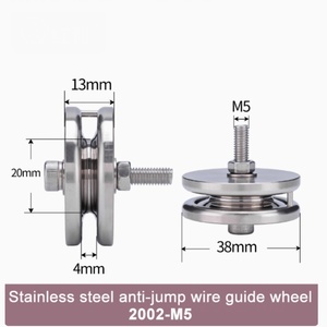 Poulie anti-saut pour fil, diamètre extérieur 50 mm, SG2004, certifiée OEM ISO9001, longue durée de vie pour le tréfilage - Product Image 6
