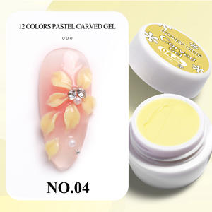 Vernis à ongles gel sculpté motif petite fleur printanière 12 couleurs 5g <span class=keywords><strong>Honeygirl</strong></span>, imperméable, durable, séchage rapide, offre spéciale transfrontalière - Product Image 5