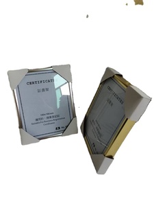 Cadre de miroir en alliage d'<span class=keywords><strong>aluminium</strong></span> Longtai, personnalisé, format A4 pour table, A3 pour mur, dessin simple, dessin latéral - Product Image 6