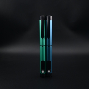 Reusable Metal Skin Care <b>Pen</b> Durable Adjustable Dose Dial Clear Graduations Protective Case Rubber Stopper Sealing Injector - Product Image 2