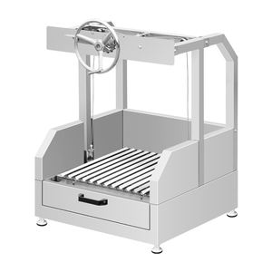 304 Acero inoxidable Horizontal ajustado doble parrilla asador carbón barbacoa máquina brasileña <span class=keywords><strong>Gaucho</strong></span> barbacoa - Product Image 3