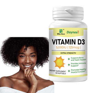 Cápsulas Blandas de Vitamina D3 N26 de Marca Privada, 1000 UI, para la Absorción de Calcio y el Apoyo a la Densidad Ósea, Bajo MOQ - Product Image 4