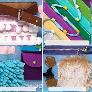 ผ้าห่มตักประสาทสัมผัสสำหรับผู้สูงอายุผู้ใหญ่ภาวะสมองเสื่อมผลิตภัณฑ์กิจกรรมสำหรับผู้สูงอายุ alzheimers ออทิสติก Montessori ของเล่นกระดานไม่ว่าง - Product Image 5