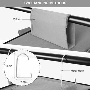 6-Shelf Weekly Hanging Closet Organizer for Kids with 6 Side Pockets Weekday Kids Clothes Organizers - Product Image 5