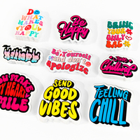 Pegatinas Promocionales Personalizadas con Logotipo, Pedido al por Mayor, Resistentes al Agua, Vinilo Resistente a los Rayos UV, Pegatinas Adhesivas de PVC con Corte de Contorno, para Regalo