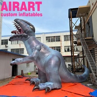 Dragon gonflable décoratif pour activités de plein air, dragon gonflable violet avec des ailes pour l'affichage