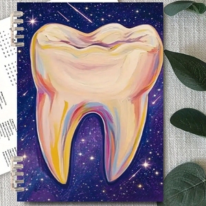 Máy tính xách tay nha khoa với cấu trúc răng minh họa các chuyên gia y tế 120 trang bán buôn trường máy tính xách tay Nhật Ký Nguồn cung cấp - Product Image 3