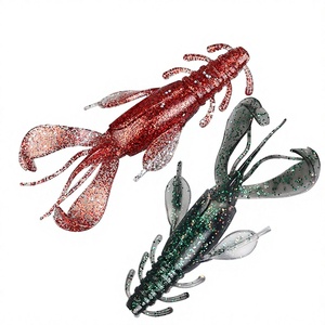 <span class=keywords><strong>Leurre</strong></span> souple en PVC Ned Rig 10cm 10g, imitation crevettes barbuées et vers d'<span class=keywords><strong>écrevisse</strong></span>s, pour la pêche en eau salée et douce, utilisation en rivière - Product Image 1