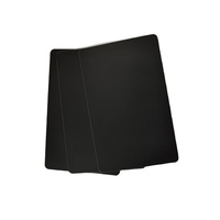 Carte RFID UHF longue portée Cartes RFID noires mates Carte PVC vierge programmable
