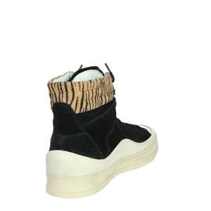 รองเท้าผ้าใบ P448 Donna รุ่น F23RAIL สีดำ Nero ไซส์ 37 ทรง Chunky High Top - Product Image 3