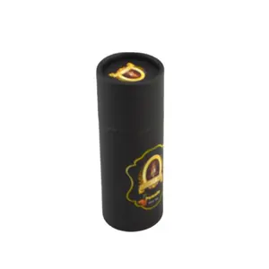 Caja de chocolate redonda personalizada, embalaje de tubo de <span class=keywords><strong>papel</strong></span> ecológico, caja de cartón - Product Image 1