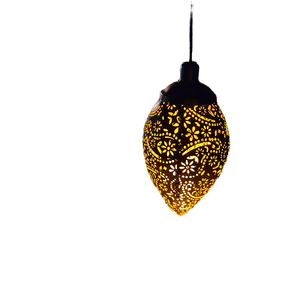 Lámpara Decorativa de Jardín LED con Energía Solar, IP65 Impermeable, Farol Colgante de Hierro, Funciona con Batería, para Iluminación de Patio y Paisaje - Product Image 1