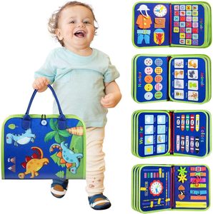 Montessori Éducation Sensorielle de la Petite <span class=keywords><strong>Enfance</strong></span>-Nouveau Tableau <span class=keywords><strong>d</strong></span>'Activité Occupé Livre Peluche Voyage Apprentissage Tableau <span class=keywords><strong>d</strong></span>'Activités - Product Image 2