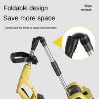 Souffleur Électrique Pliable Industriel à Batterie au Lithium pour Usage Domestique et Transfrontalier, Machine à Dégivrer la Neige, Pelle à Neige CE - Vente en Gros