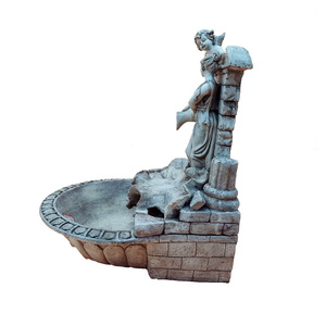 Artesanías y regalos Estatuilla con tema de Ángel Fuente de agua Resina personalizada Religiosa Europa Interior Respetuoso con el medio ambiente Puerto de Xiamen - Product Image 3