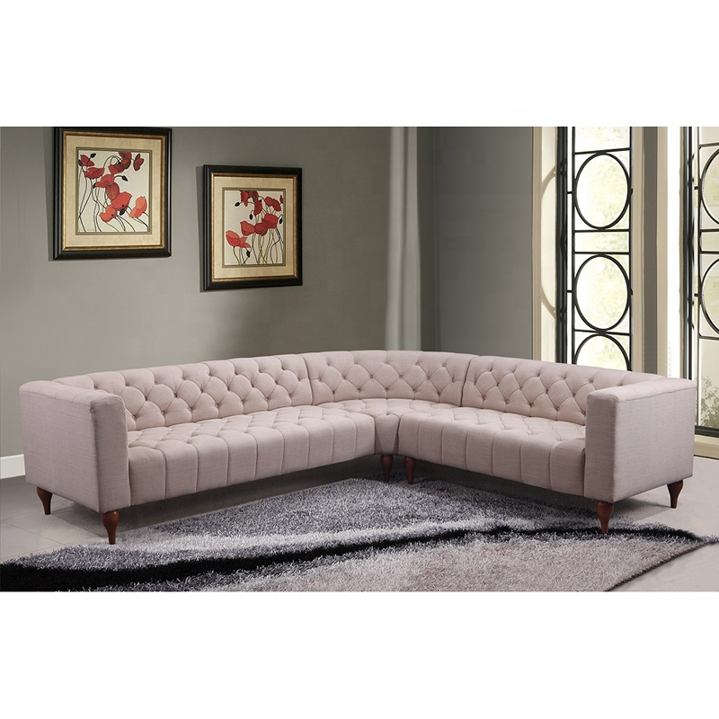 Угловой диван l-образной формы, набор мебели для гостиной, современный дизайн, диваны chesterfield