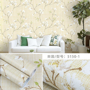 Thickened Self Adhesive PVC Wallpaper Waterproof European Style Floral Wall Sticker for Bedroom <strong>Background</strong> Wall Decoration - Product Image 3