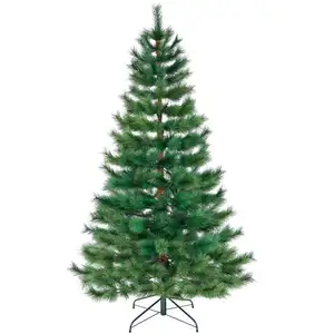 Árbol de Navidad artificial LED preiluminado, decoración interior, gran oferta, 2021