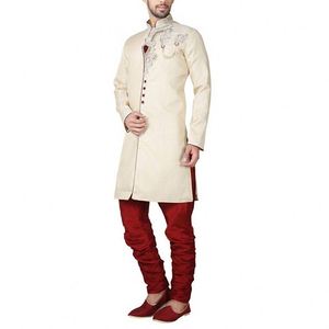 Sherwani Kurta <span class=keywords><strong>de</strong></span> Alta Calidad para Bodas, Ropa Islámica, Vestido Musulmán con <span class=keywords><strong>Trajes</strong></span> para Hombre - Product Image 6
