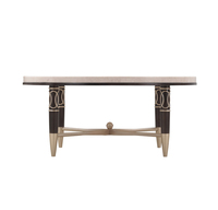Table basse moderne en bois massif avec plateau en marbre naturel, sculptée à la main, réglable, élégante, pour salon