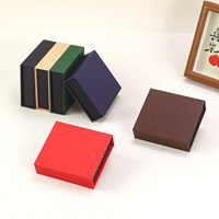 Boîte cadeau USB flash rigide magnétique de luxe avec logo personnalisé, en aluminium, doublure en coton, écologique, recyclable, papier artistique