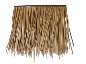 Commercio all'ingrosso della fabbrica Anti-degumazione artificiale paglia sintetica tegole di cocco foglie di palma per i tipi di tetto semplice - Product Image 2