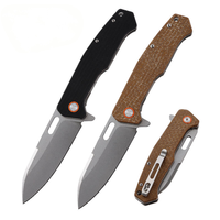 Premium D2 Stahlklinge G10 Griff Klappmesser 205mm 3,0mm Dick 60HRC Kugellager Campingmesser Outdoor-Nutzwerkzeug Geschenk