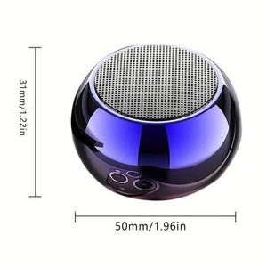 ลำโพงบลูทูธไร้สาย Hot M3 Tws Super Mini ขนาดเล็กพกพาสะดวก สีสันสดใส เสียงเบสหนักแน่น รูปทรงกลม 3 มิติ เหมาะสำหรับใช้งานกลางแจ้ง - Product Image 3