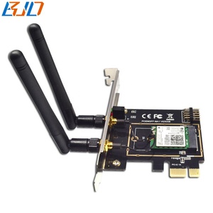<span class=keywords><strong>M</strong></span>.2 NGFF clave un + E Mini PCI-E adaptador inalámbrico WiFi Bluetooth tarjeta de red convertidor PCI-Express 1X M2 NGFF - Product Image 6