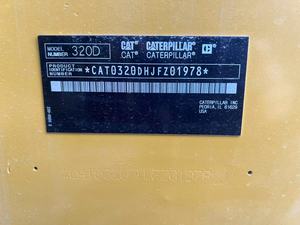 รถขุดไฮดรอลิก CAT 320D มือสองประสิทธิภาพสูง ใช้งานร่วมกับหัวเจาะ หัวคีบ และหัวริปเปอร์ได้ เหมาะสำหรับงานวิศวกรรมหลากหลายประเภท - Product Image 3