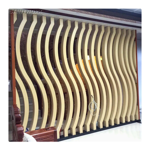 Paneles <span class=keywords><strong>de</strong></span> Revestimiento <span class=keywords><strong>de</strong></span> Paredes Metálicos <span class=keywords><strong>para</strong></span> Decoración Exterior, Diseño Falso 3D, Ondulados, Irregulares, <span class=keywords><strong>para</strong></span> Salas <span class=keywords><strong>de</strong></span> Exposiciones - Product Image 1