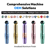 Machine à tatouer sans fil rotative personnalisée avec logo, stylo de maquillage semi-permanent pour microblading, sourcils, eye-liner, lèvres