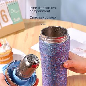 Tasse thermos à café à succion magnétique en aluminium de grande capacité Bactériostatique portable Cadeau d'affaires Tasse à eau de bureau - Product Image 2