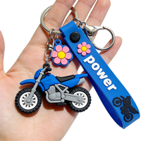 Porte-clés mousqueton 3D en PVC personnalisable, le plus vendu, OEM, léger, résistant, décoratif, personnalisé