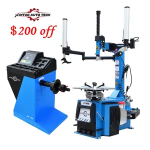 Jintuo touchless Swing Arm Tyre Changing Machine Auto Tire wheel balancer Machine For Tire Shop