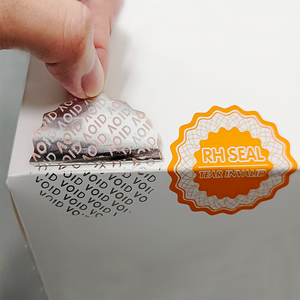 고품질 변조 방지 씰 파손 시 무효 보안 로고 보증 스티커 맞춤 인쇄 홀로그램 테이프 라벨 - Product Image 6