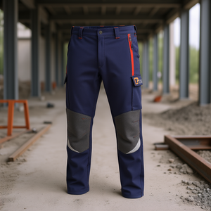 Pantalones de Trabajo Ttake Grises Talla S, Ropa de Seguridad, Diseño Duradero - Product Image 3