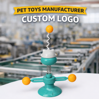 Juguete de Lujo para Gatos de Plástico Ecológico OEM, Opciones de Logotipo y Colores Personalizados, Soporte de Ajuste Estructural, Producción en Masa