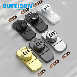 पासवर्ड लॉक पिन लॉक गैर छिद्रित पिन प्रकार के साथ डोर लॉक डोर बोल्ट पिन रिवर्स डोर बकल विंडो - Product Image 4