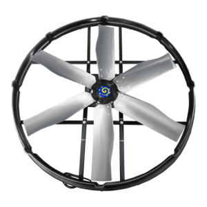 Ventilateur industriel robuste Bonawind de 72 pouces pour hangar d'élevage, ventilateur de ventilation suspendu à moteur AC de 72 pouces - Product Image 4