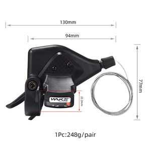 Juego de <span class=keywords><strong>desviador</strong></span> de velocidad 8/9/10, <span class=keywords><strong>desviador</strong></span> de bicicleta para bicicleta de montaña, juego de <span class=keywords><strong>desviador</strong></span> trasero delantero - Product Image 3