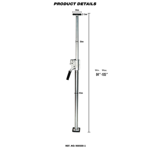 บาร์แจ็คท่อกลมสำหรับใช้ในงานล็อกเหล็กสำหรับงานหนัก - Product Image 2