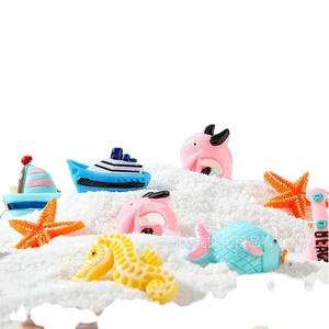Vignettes décoratives créatives mignon hippocampe voilier poisson et étoile de mer vignettes planche de bois tendre <span class=keywords><strong>Photo</strong></span> mur bricolage - Product Image 4