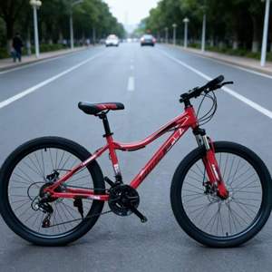 Vélo <span class=keywords><strong>VTT</strong></span> 26 pouces 21 vitesses en acier haute teneur en carbone avec frein à disque, fourche à suspension et <span class=keywords><strong>selle</strong></span> confortable – Vente en gros directe usine Chine - Product Image 3