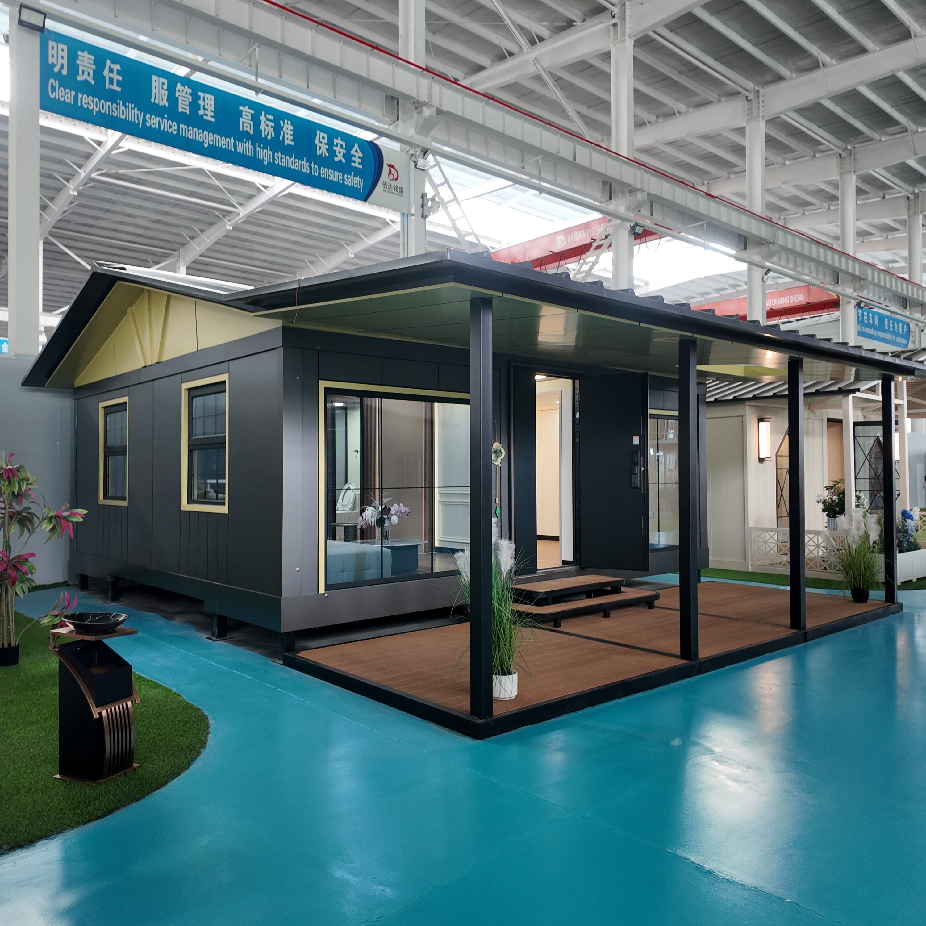 20 Ft House Container Luxury 3 Bedroom Modular Prefab Expandable Container House With Solar Panels Prefabricated Villa Home · image 2