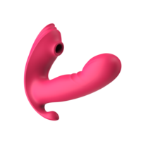 Vibrateur Lapin Portable à Contrôle par APP, Double Stimulation Point G par Aspiration, 9 Modes, Silicone, Rechargeable USB, OEM ODM, Logo Personnalisé