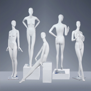 Maniquí de exhibición de tienda de cuerpo completo maniquíes mujer realista todo el cuerpo ventana Pantalla de pie sentado señora ropa maniquí - Product Image 1