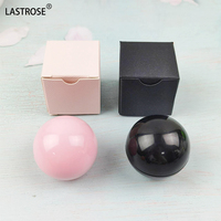 Cosmetische bal met aangename fruitgeur, voedend, veganistisch, cadeau, hydraterend, ronde lippenbalsem bal
