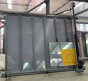 Verticale glasplotter voor tekenen en snijden met zandstralen, PLC en motor - voor het plotten van film - Product Image 1