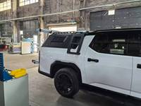 Capot rigide en alliage d'aluminium étanche pour camion MG U9 Maxus Eterron Terron 9 LDV, installation sans perçage
